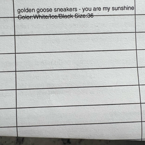 Golden goose size 36 - Picture 10 of 11